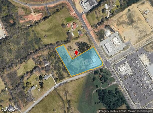 881 Harbins Rd, Dacula, GA Parcel Map