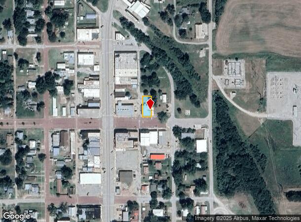 153 E Elm St, Hominy, OK Parcel Map