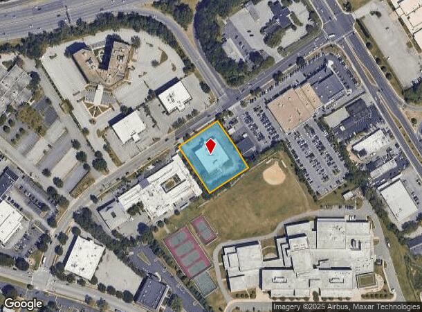  21 West Rd, Towson, MD Parcel Map