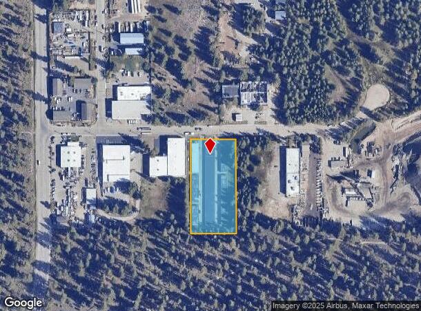  1060 Industrial Ave, South Lake Tahoe, CA Parcel Map