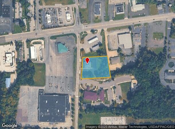 6020 Rhodes Rd, Kent, OH Parcel Map