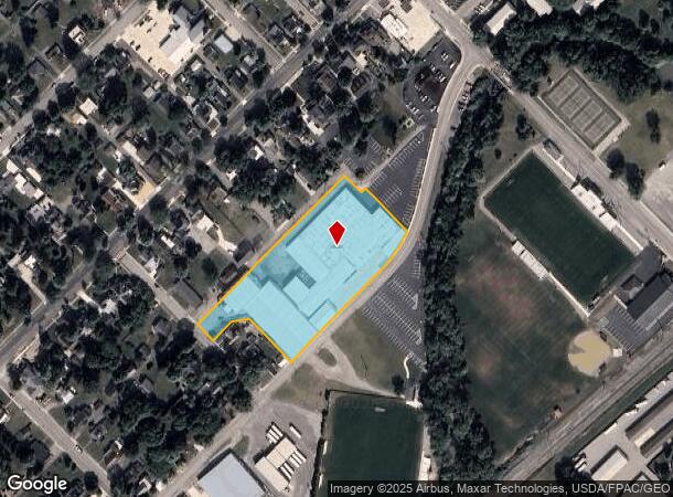 100 Harmon Rd, Bluffton, OH Parcel Map