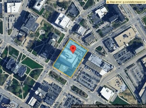  640 Jackson St, Toledo, OH Parcel Map