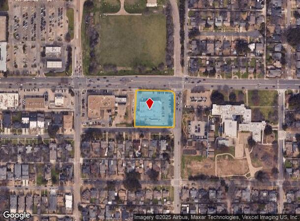  5742 E Mockingbird Ln, Dallas, TX Parcel Map