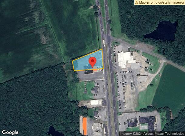  1621 Ocean Hwy, Pocomoke City, MD Parcel Map