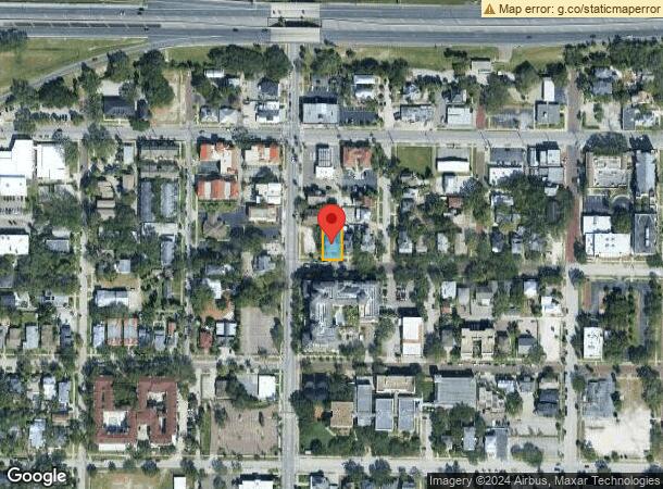  807 W Azeele St, Tampa, FL Parcel Map