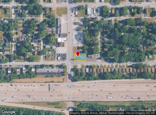 17065 Dixie Hwy, Hazel Crest, IL Parcel Map