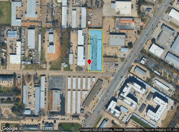  1107 California Ln, Arlington, TX Parcel Map