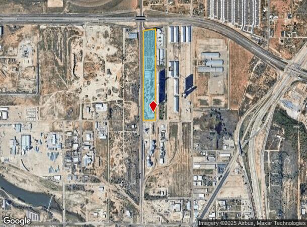  1624 Marshall St, Lubbock, TX Parcel Map