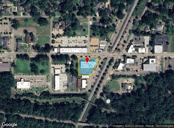  207 W Jackson St, Ridgeland, MS Parcel Map