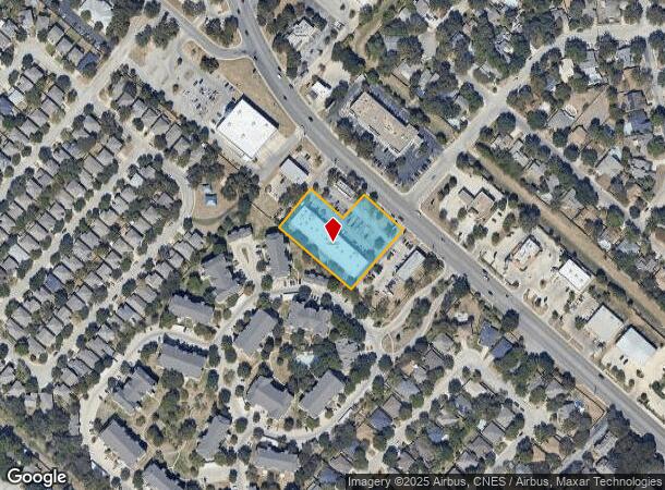  3030 Thousand Oaks Dr, San Antonio, TX Parcel Map
