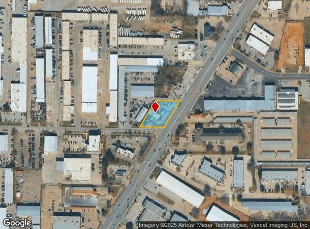 2536 S Cooper St, Arlington, TX Parcel Map