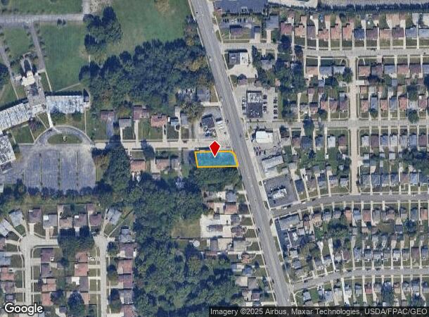 5890 Broadview Rd, Cleveland, OH Parcel Map