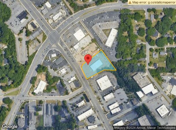  2608 Battleground Ave, Greensboro, NC Parcel Map