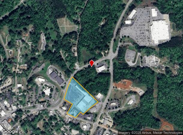  406 E Main St, Dahlonega, GA Parcel Map