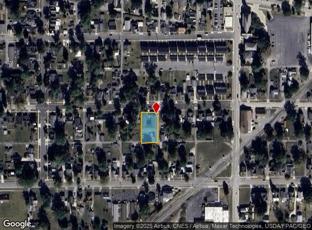 801 Putnam St, Findlay, OH Parcel Map