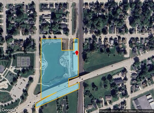  327 E Irving Ave, Oshkosh, WI Parcel Map