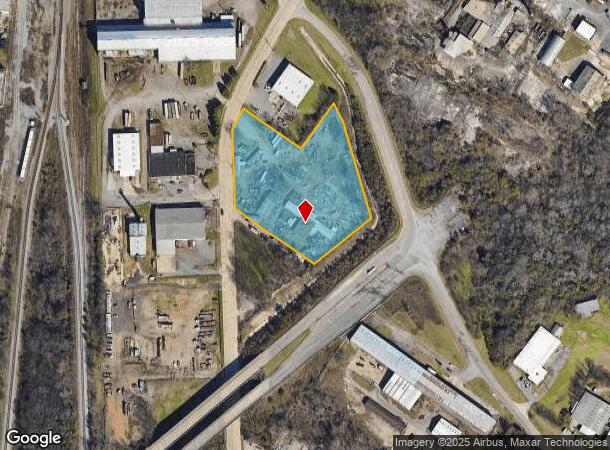  1610 7Th St, Macon, GA Parcel Map