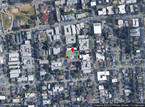  2529 Benvenue Ave, Berkeley, CA Parcel Map