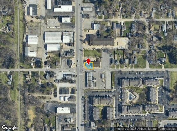  104 N Dixie Way, South Bend, IN Parcel Map