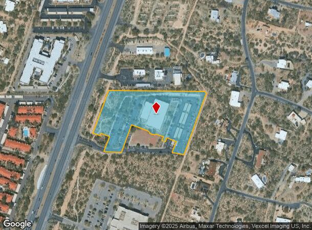  8950 N Oracle Rd, Tucson, AZ Parcel Map