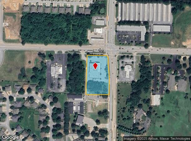 4015 W Wedington Dr, Fayetteville, AR Parcel Map