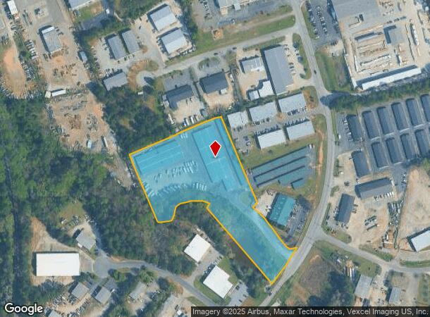 438 Columbia Industrial Blvd, Evans, GA Parcel Map