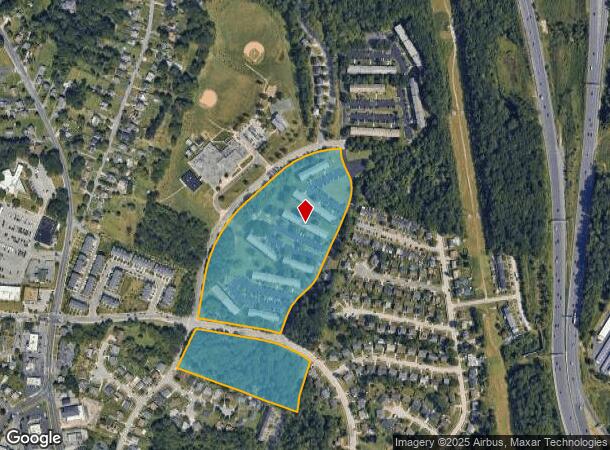 Delegge Rd, MD Parcel Map