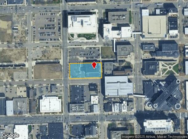  210 N Park St, Kalamazoo, MI Parcel Map