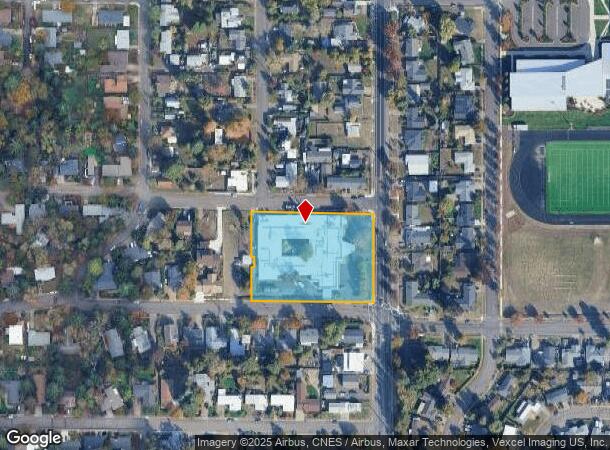 2360 Chambers St, Eugene, OR Parcel Map
