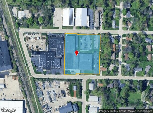 2900 W Green Tree Rd, Milwaukee, WI Parcel Map