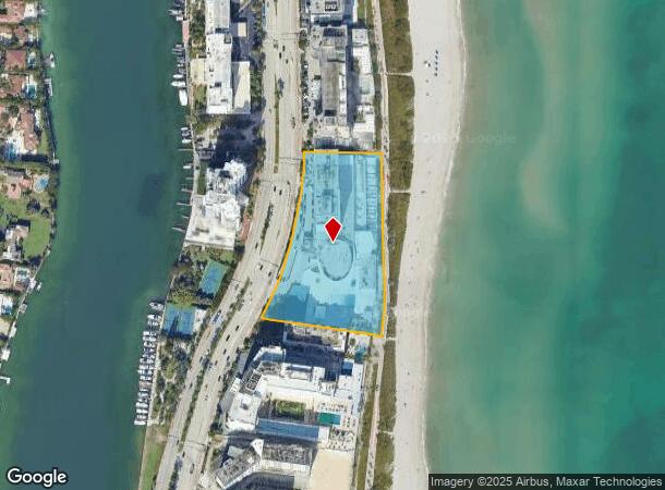  5445 Collins Ave, Miami Beach, FL Parcel Map