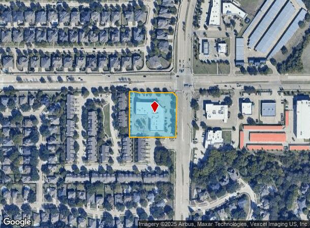  7965 Custer Rd, Plano, TX Parcel Map