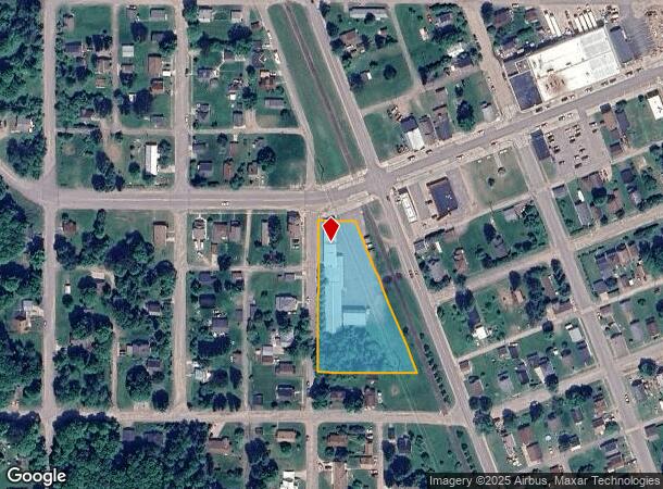 100 W Caspian Ave, Caspian, MI Parcel Map