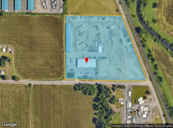  3871 Langley St Se, Salem, OR Parcel Map