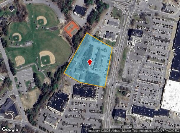  256 Us Route 1, Falmouth, ME Parcel Map