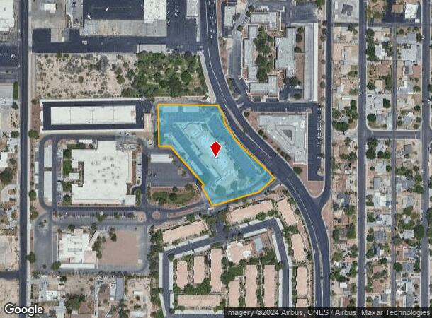  1210 S Valley View Blvd, Las Vegas, NV Parcel Map