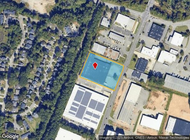  2319 Atlantic Ave, Raleigh, NC Parcel Map