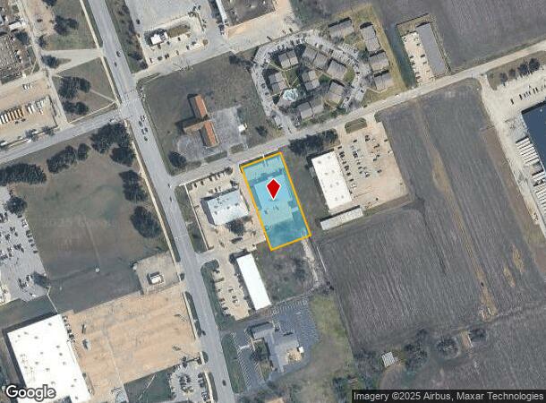  202 Highland Dr, Taylor, TX Parcel Map