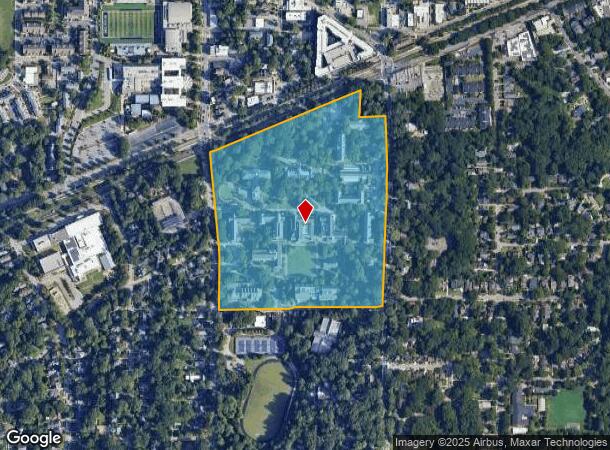  1215 S Candler St, Decatur, GA Parcel Map