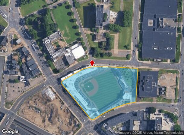 1214 Main St, Hartford, CT Parcel Map