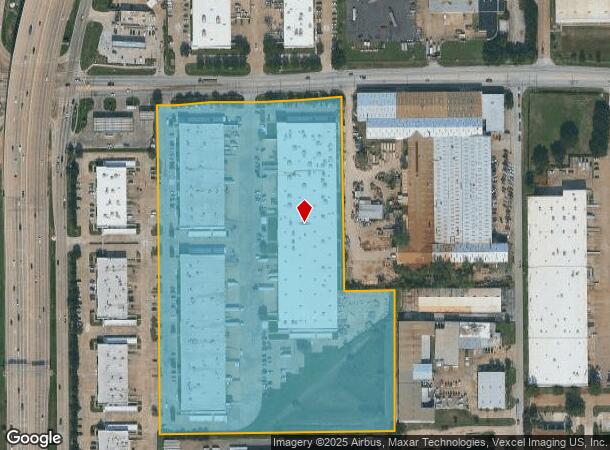  10633 W Little York Rd, Houston, TX Parcel Map