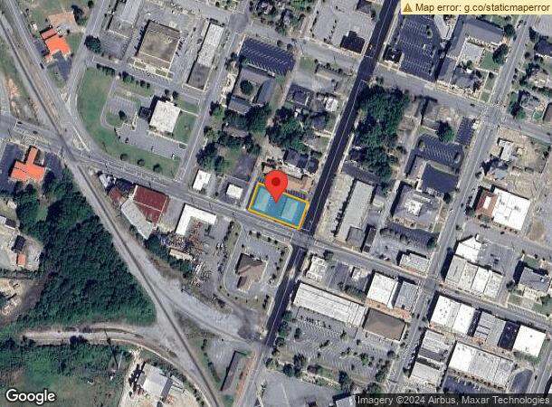  206 Central Ave N, Tifton, GA Parcel Map