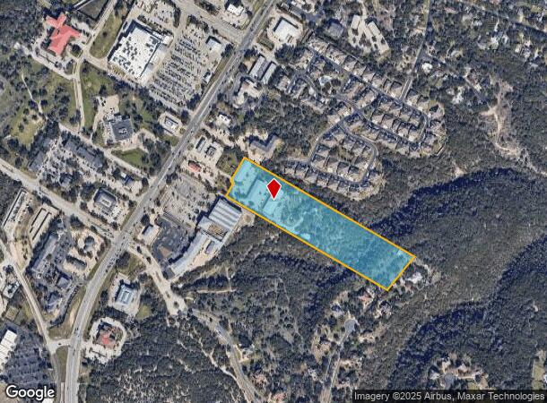  2105 S Ranch Rd 620 S, Lakeway, TX Parcel Map