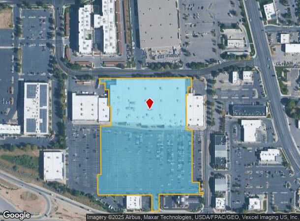  608 W Main St, American Fork, UT Parcel Map