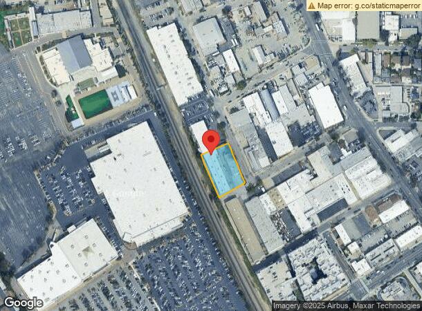  1295 Los Angeles St, Glendale, CA Parcel Map