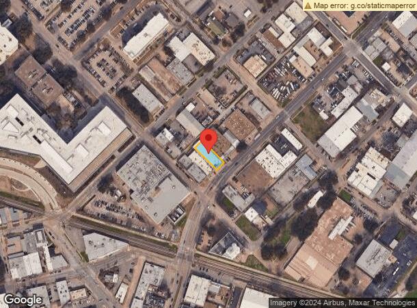  3909 Main St, Dallas, TX Parcel Map