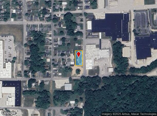  1325 Franklin St, Jasper, IN Parcel Map