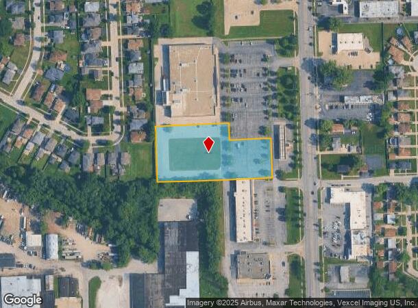 12150 S Pulaski Rd, Alsip, IL Parcel Map