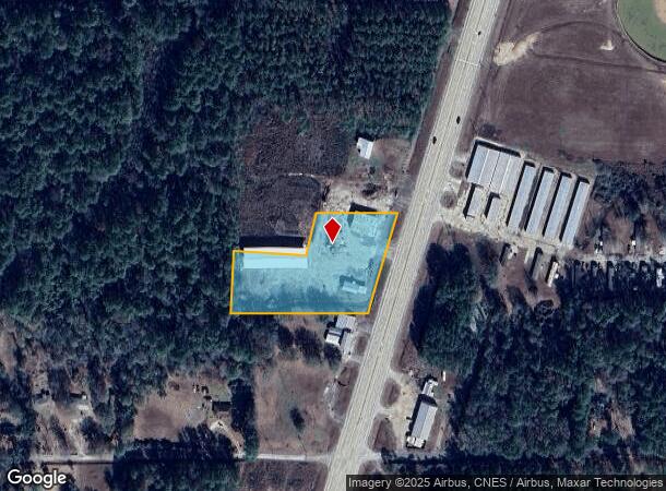  21032 S Us Highway 96 S, Kirbyville, TX Parcel Map